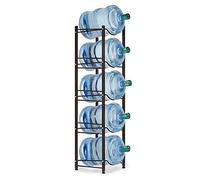 BTY Distributeur d'eau à 5 étages en acier inoxydable robuste et détachable pour bouteille d'eau de 19 litres - Support pour carafe d'eau pour la maison, le bureau, la cuisine, la salle de pause