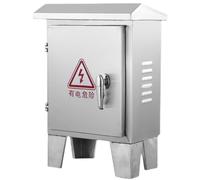 BTYQKZVPM Cache-clés dissimulé, Boîtier électrique extérieur verrouillable en Acier Inoxydable, sur Pied, Plusieurs Tailles(50x20x60cm)