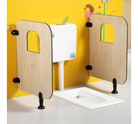 BTYQKZVPM Cloison pour écran d'urinoir Toilettes, Cloison de séparation for urinoirs for Enfants, for Toilettes publiques de Maternelle, Paquet de 1/2/3 pièces(1Pcs)