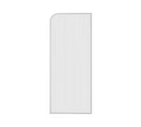 BTYQKZVPM Cloison pour écran d'urinoir Toilettes， Séparation d'urinoir Murale en Verre trempé et Acier Inoxydable 120 x 40 cm(Silver,4pcs)