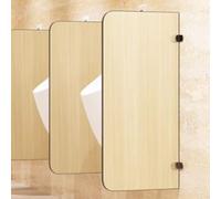 BTYQKZVPM Cloison pour écran d'urinoir Toilettes， Séparation Murale for urinoir en Acier Inoxydable 90 x 40 cm, Multicolore, for lieux publics(Wood color1pcs)