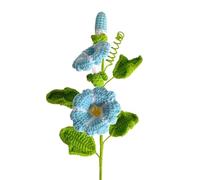 BTYQKZVPM,Crochet Flowers,Fleurs tricotées, Handmade Knitting Artificial Flower Bouquet Artificial Morning Glory Morning Glory Creative Flowers Home Decoration(9)