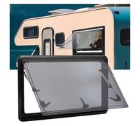 BTYQKZVPM Fenêtre pour Camping-Car, Fenêtre latérale de Caravane, charnière coulissante, fenêtre d'affichage, moustiquaire Anti-Insectes, Pare-Soleil(1200 X 500mm)