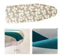 BTYQKZVPM Housse de Table à Repasser rembourrée Ultra-résist Housse de Rechange for Planche à Repasser 91 x 33 cm (36 13 Pouces) Multicolore(D Canvas)