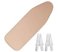 BTYQKZVPM Housse de Table à Repasser rembourrée Ultra-résist Housse et Coussin for Planche à Repasser, Plusieurs Tailles, Gris Kaki, Lot de 1(Khaki,Id 60Mm*30Mm*1M)