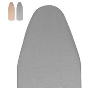 BTYQKZVPM Housse de Table à Repasser rembourrée Ultra-résist Housse et Coussin for Table à Repasser 104-120 x 46-47 cm avec élastiques Multi-Tailles, Multicolore(Grey,Id 60Mm*30Mm*1M)