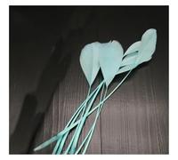 BTYQKZVPM plumes pour sapin de Noël, Plumes multicolores 15-20cm, for artisanat, décorations de fête mariage, paquet 50 à 100 pièces(Light Blue,50pcs)