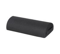 BTYQKZVPM Repose-Pieds sous Le Bureau, Cadeaux de Noël pour Repose-Pieds sous Le Bureau en Mousse à mémoire de Forme 40 x 20 x 10 cm Noir et Blanc(Black B)