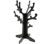 BTYQKZVPM Support pour arbre, Présentoir à bijoux multicolore en forme d'arbre(Black)