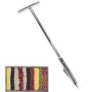 BTYQKZVPM Tige de sondage du Sol, Échantillonneur en Acier Inoxydable for l'agriculture, Les Produits Chimiques, minerais, médicaments, Le Plastique, Sol, 50-150 cm(100cm)