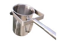 BTYQKZVPM Tige Extra Longue pour prélèvement d'échantillons Échantillonneur Vertical pivotant de 500 ml/1000 ML avec Perche d'échantillonnage d'eau(500ml,1.2m 5m/3.9ft 16.4ft)