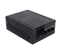 Buachois Amplificateur DSP de Voiture, processeur de Son numérique 50 W RMS x4 Classe AB, réglage des aigus des Basses pour l'installation du système Audio de Voiture DIY