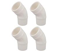 Buachois Angle de Coude de Nettoyeur de Piscine 45 Degres, Accessoire Silicone W70244 Remplacement Valve Angle pour G2 G3 G4, 4 Pieces
