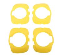Buachois Caches de cale de pédale vélo, 2 Paires, ABS, antidérapants, Protection Contre l'usure pour Chaussures de Cyclisme