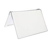 Buachois Carte à Gel pour Ongles, Livre de Présentation Couleurs Vernis avec 160 Emplacements Réutilisables, Design Portable pour Manucure Professionnelle ou DIY à Domicile (Blanche)