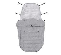 Buachois Chancelière pour Poussette, 40 x 85cm chancelière d'hiver pour Poussette, réglable, Coupe et Confortable, pour Poussette à poignée en T (Gris)