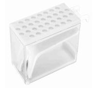 Buachois Distributeur de Rouleaux de Coton Dentaire, Porte Rouleau Diviseur à Pression 4 Couleurs pour Cabinet Dentaire (Blanc)