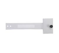 Buachois Guide Rail Carré pour Scie à Rail, Équerre Rail Guidage Angle Droit 90° Ajustable de -60° à 60°, Alliage d'Aluminium pour Travail du Bois et Menuiserie