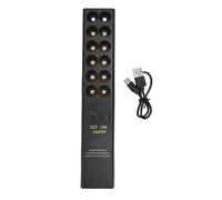 Buachois Lampe Portative à Température de Couleur Réglable, Barre Lumineuse Rechargeable pour Portraits Streaming en Direct Éclairage d'Ambiance, Bâton Lumière Professionnel (Noire)