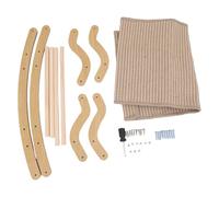 Buachois Lit Grattoir pour Chat, Litière Confortable et Durable en Bois de Pin et Corde de Chanvre, Modèle 54x36x15.5 cm for Salon et Chambre