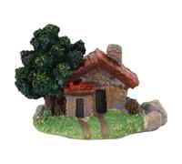 Buachois Miniatures DE Maison, Paysage Maison Figurine Resin Village Village Hut Ornement Bonsaï Décoration pour Le Jardinage à Domicile (1)