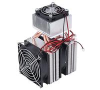 Buachois Module de Refroidissement à Air 180W, Module de Refroidissement à Semi conducteurs pour DIY, Alliage d'Aluminium et ABS, pour Petit Espace et Étude Théorique