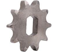 Buachois Moteur 10 Dents Pignon, Trou Carré 12 X 17mm Diam IntéRieur VéLo ChaîNe Roue 13t Acier Roue Libre Pignon pour Tricycle éLectrique