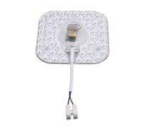 Buachois Panneau LED Rétrofit Magnétique, 24W Panneau d'Eclairage Plafonnier à 3 Températures de Couleur Réglables 3000K 4000K 6500K pour Remplacement de Luminaire Suspendu (Carré)