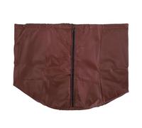 Buachois Plant Pot Protection Cover Winter Frost Guard Oxford Cloth for Potted Trees (Light Brown)