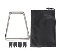 Buachois Pliant Filher Stand Cadre, Support de Rangement de Camping en Acier Inoxydable, Support de Refroidisseur de Refroidisseur à preuves humides pour Pique-Nique Camping