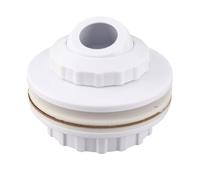 Buachois Pool Jet Nozzle, Directional Flow Eyeball Inlet Jet, G1 1/2 Internal Thread and G2 External Thread, Pool Return Jet Fittings for Cleaning