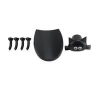 Buachois Porte-Rouleau de Toilette Chat Décoratif, Support de Stockage pour Papier Hygiénique Salle de Bain Bureau Chambre, Organisateur Multifonctionnel sans Outils avec Design Am