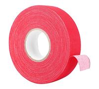 Buachois Ruban de Hockey, Ruban adhésif en Tissu Polyvalent de 1 Pouce de Largeur, poignée Facile à déchirer pour bâton de Baseball de Crosse de Hockey, Barre de Traction et Outil de (Rouge)