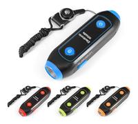 Buachois Sifflet Électronique À 3 Tons avec Cordon pour Entraînement | Sifflet Électronique 3 Tons 120-150dB Avec Lampe De Poche SOS Et Cordon Pour Arbitre Entraînement Chien