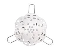 Buachois Support de Cuisson en Acier Inoxydable 304, Grille Multifonction Pliante et Extensible pour Refroidissement Vapeur Rôtissage, Compatible Casseroles 7 à 10 Pouces