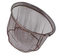 Buachois Tête de Filet de Pêche Pliante, 40cm/15.7in Tête de Filet Ronde Portable à Séchage Rapide 5mm Dense Eye Hanging Glue Net Fishing Gear Landing Net Head