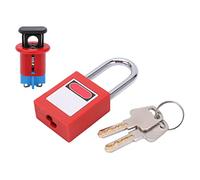 Buachois Verrou de Disjoncteur Miniature Universel Rouge pour L'industrie, L'industrie Chimique, L'énergie Électrique, Le Pétrole