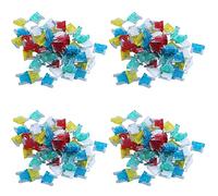 BUAGOUWZ 150Pc Slim Low Profile Mini Blade Fuse ATT Car Truck RV 10/15/20/25 / 30AMP Set