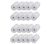 BUAGOUWZ 20 Rouleaux de Papier Thermique Caisse Enregistreuse POS ReçuS Papiers 57X30mm Papier Thermique pour Imprimante Caisse Enregistreuse