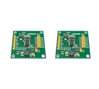 BUAGOUWZ 2X ADC Haute Précision ADS1256 Module de Conversion Analogique-Numérique 24 Bits à Huit Canaux