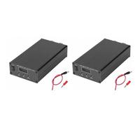 BUAGOUWZ 2X ATU-130 Tuner D'Antenne Automatique à Micro-Ondes Courtes 1,8-50 MHz 200 W Affichage à Diodes Électroluminescentes Organiques 10-15 V CC.