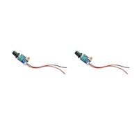 BUAGOUWZ 2X Contrôleur de Vitesse de Ventilateur DC12V 4P PWM avec Bouton Interrupteur de Contrôle du Ventilateur du Boîtier CPU Réduction du Bruit et Dissipation de la Chaleur B