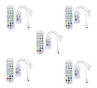 BUAGOUWZ 2X Contrôleur Tuya WiFi RGB pour Bande Lumineuse LED 3528 2835 5050 Contrôleur RGB avec Télécommande 24 Touches