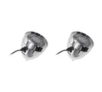 BUAGOUWZ 2X Phare de Vélo Rétro Rechargeable de Type C, Classique, 3 LED, pour Vélo de Route, Accessoires de Cyclisme