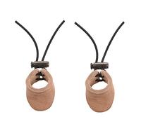 BUAGOUWZ 2X Thicken Cuir de Pouce Doigt Protecteur Anneau de Garde Onglet en Cuir Pratique de Chasse Tir À l'arc Tirez Arc Nouveau