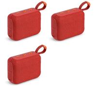 BUAGOUWZ 3X Mini Enceinte Bluetooth GO4, sans, Portable, Étanche, pour L'Extérieur, Caisson de Basses, pour et Le Bureau, avec Fonction Plug-in