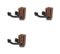 BUAGOUWZ 3X Support Mural Antidérapant pour Guitare Multi-Styles, Support pour Instrument pour Tête de Guitare Classique