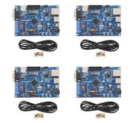 BUAGOUWZ 4 Ensemble de Carte de Développement de Contrôle Industriel STM32F407VET6 Apprentissage 485 Dual Can Ethernet Internet des Objets STM32