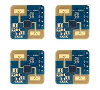 BUAGOUWZ 4X Module de Capteur Radar de Détection de Mouvement LD2410S Capteur Radar de Présence Humaine 24 GHz, pour Maison Intelligente