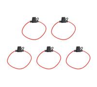BUAGOUWZ 5X Porte Fusible Lame Enfichable Etanche avec pour Voiture